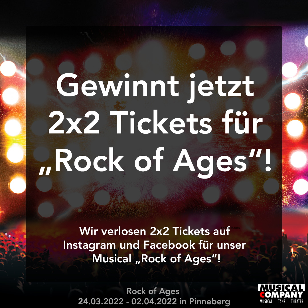 Rock of Ages Gewinnspiel