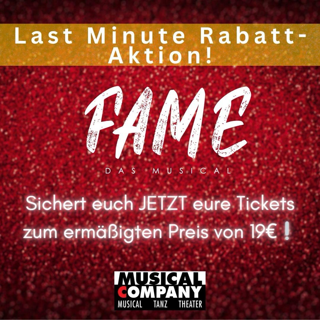 Rabattaktion "Fame - Das Musical"